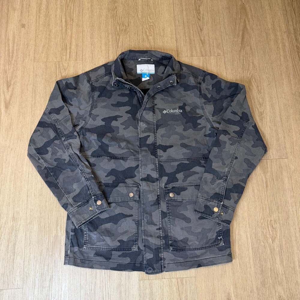 Vintage Columbia Men's South Canyon Camo Field Jacket Size M
